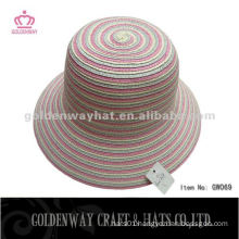 Ladies Paper Straw Cloche Hats
